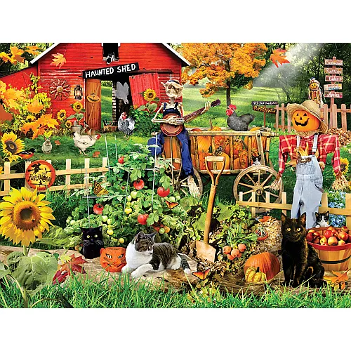 SunsOut Puzzle Lori Schory Halloween Harvest - 300 Teile