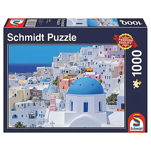 Schmidt Puzzle Santorini Kykladische Inseln (1000Teile)