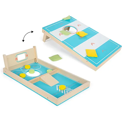 small foot Cornhole und Sling Puck Spiel �Active�