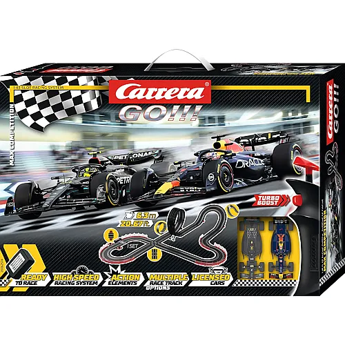 Carrera Go! Max Competition Rennbahn-Set (6,3m)