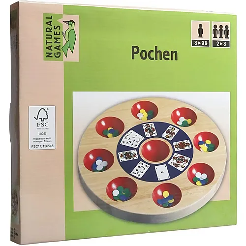Natural Games Pochen 24,5cm