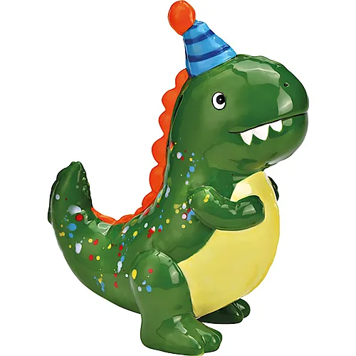 Spardose Dinosaurier aus Keramik