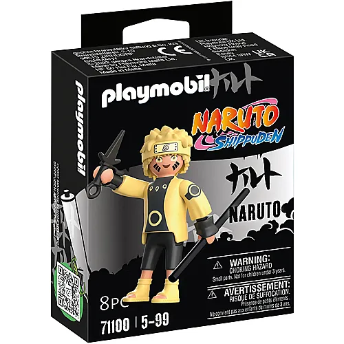 PLAYMOBIL Naruto Shippuden Naruto Rikudou Sennin Mode (71100)