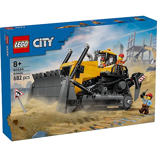 Gelber Bulldozer 60466