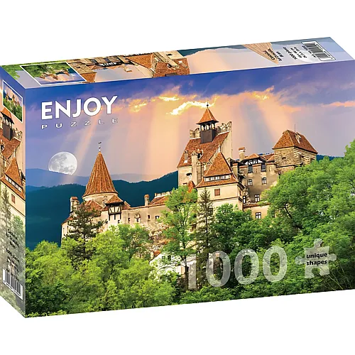 Enjoy Puzzle Dracula's Castle, Bran - 1000 Teile