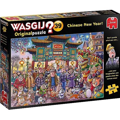 Jumbo Puzzle Original WASGIJ  Chinese New Year (1000Teile)