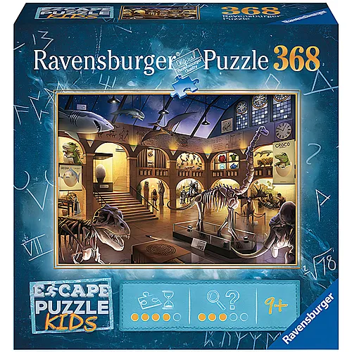 Ravensburger Puzzle Escape Kids Nachts im Museum (368Teile)
