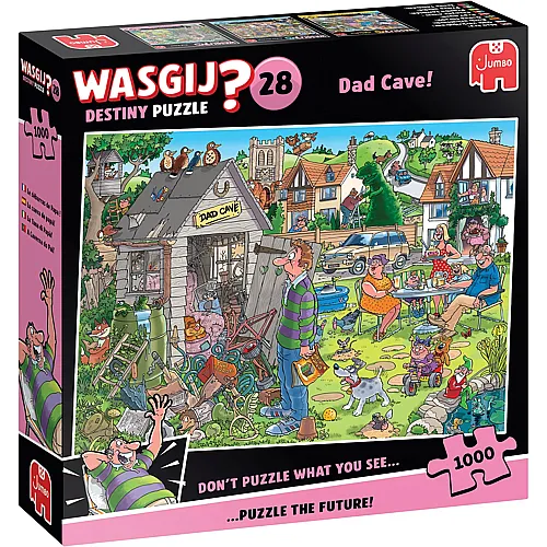 WASGIJ Destiny Dad Cave 1000Teile