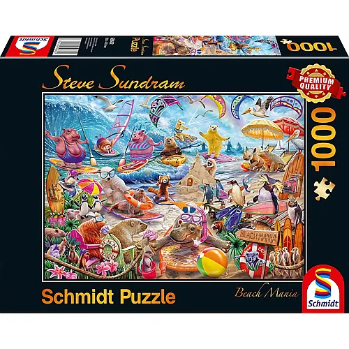 Schmidt Puzzle Steve Sundram Beach Mania (1000Teile)