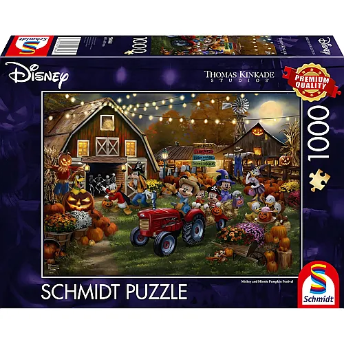 Disney Mickey & Minnie Pumpkin Festival 1000Teile