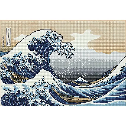 Diamond Dotz Die grosse Welle vor Kanagawa