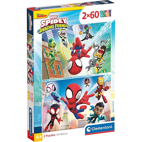 2in1 Spidey und seine erstaunlichen Freunde 60Teile