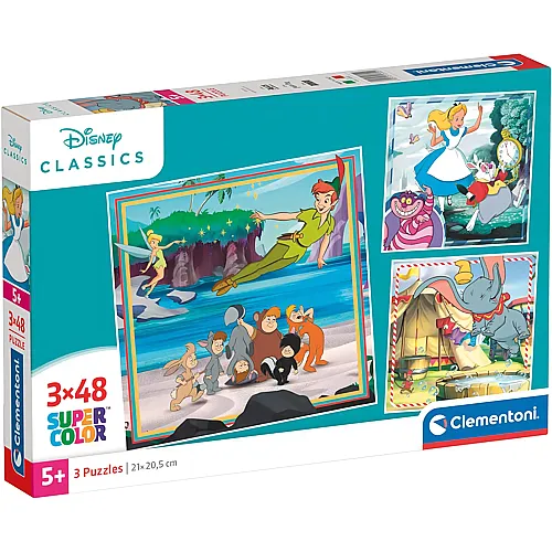 Clementoni Puzzle Supercolor Disney Classics - 48 Teile