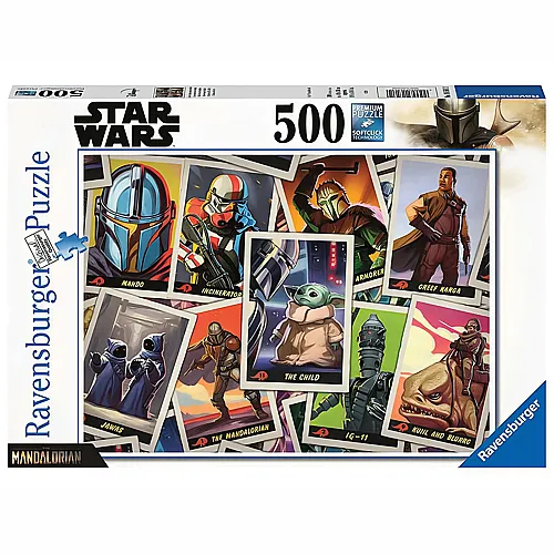 Ravensburger Puzzle Star Wars The Mandalorian (500Teile)