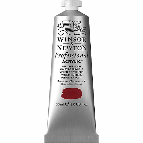 Winsor & Newton W&n Prof. Acrylfarbe 60ml Tube Perylene Violett