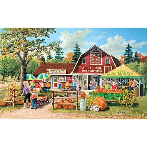 SunsOut Puzzle Ken Zylla Harvest Market - 300 Teile