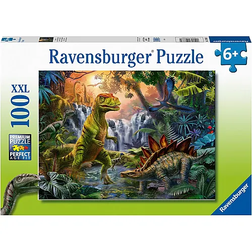 Ravensburger Puzzle Die Dinosaurier Oase - 100 Teile