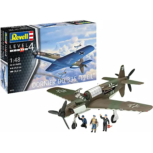 Modellbau Dornier Do335 Pfeil 81Teile