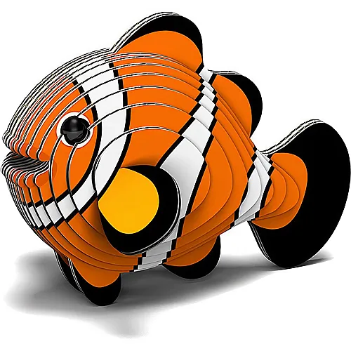 Eugy 3D Karton Figuren Clownfisch