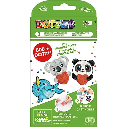 Diamond Dotz Dotzies Diamond Painting Sticker Lieblingstiere