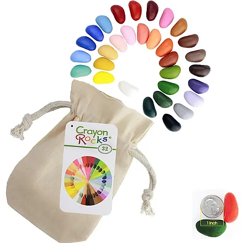 Crayon Rocks im Baumwolls�ckchen (32 Farben)