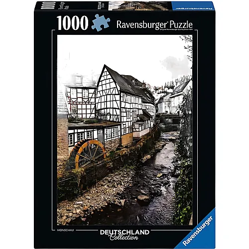 Monschau in der Eifel - 1000 Teile