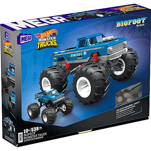 Mega Construx Hot Wheels Bigfoot Monster Truck (538Teile)