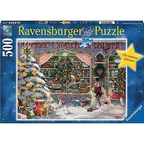 Ravensburger Puzzle Es weihnachtet sehr (500Teile)