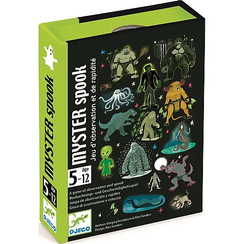 Djeco Spiele Kartenspiel Myster spook (mult)