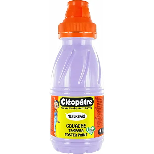 Cleopatre Nefertari � Gouache-tempera 250ml Lavendel (pastelton)
