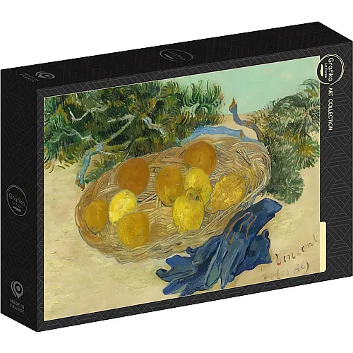 Grafika Puzzle Art Collection Vincent Van Gogh Van Gogh Vincent - Still Life of Oranges and Lemons with Blue Gloves, 1889 - 1000 Teile