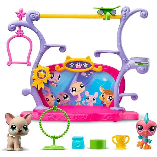Basic Fun Littlest Pet Shop Pets GOT Talent PLAYSET