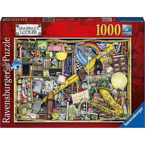 Ravensburger Puzzle Colin Thompson Grandad's Locker - 1000 Teile