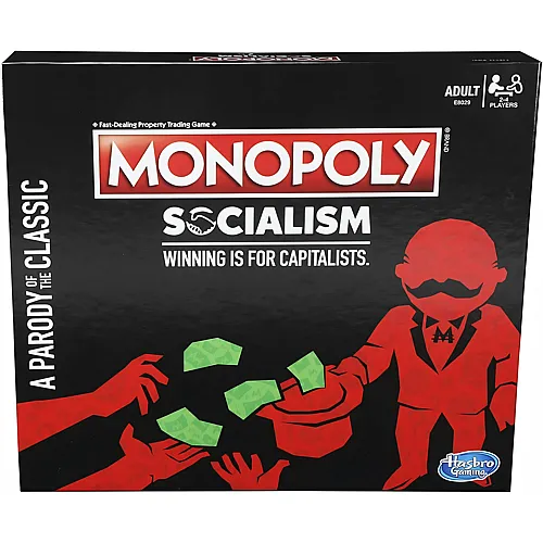Hasbro Gaming Monopoly Socialism - Deutsch