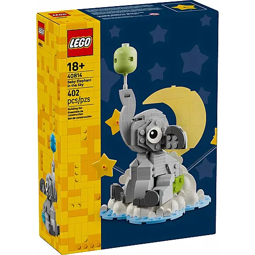 Schwebender Baby-Elefant 40814