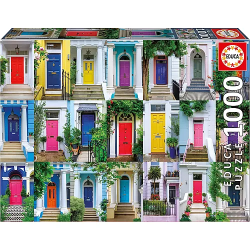 Educa Puzzle Tore von Notting Hill - 1000 Teile
