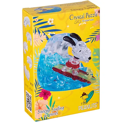 HCM Kinzel Crystal Puzzle - Snoopy Surfing