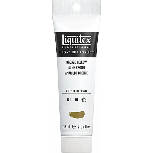 Liquitex Lqx Prof. Heavy Body Acrylfarbe 59ml Tube Bronzegelb