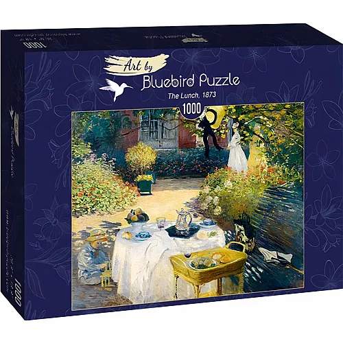 Bluebird Puzzle Art By Claude Monet Das Mittagessen, 1873 - 1000 Teile