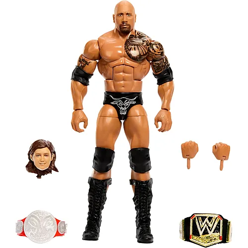 Mattel WWE Elite WrestleMania The Rock - 15 cm
