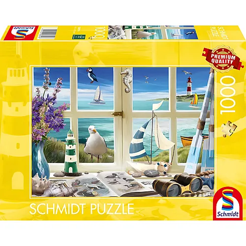 Schmidt Puzzle Studie am Meer - 1000 Teile