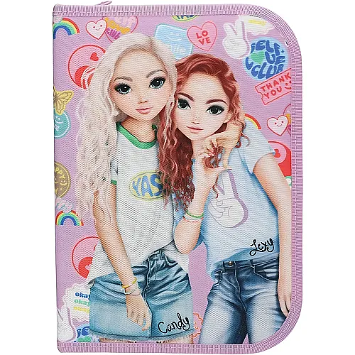 Girl Power - Gef�llte Federtasche in Rosa