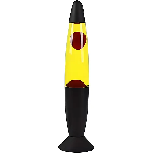 i-total Lavalampe LED Rot - 35 cm