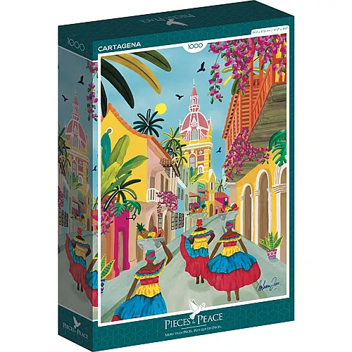 Pieces & Peace Cartagena - 1000 Teile