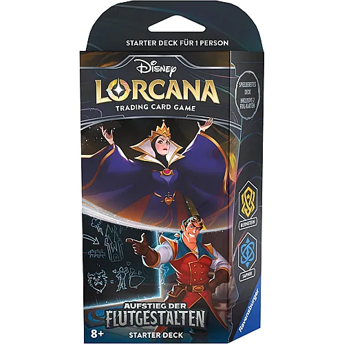 Ravensburger Disney Lorcana Aufstieg der Flutgestalten - Starter Deck Bernstein und Saphir - Deutsch