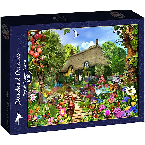 Bluebird Puzzle Englisch Cottage Garden - 1500 Teile