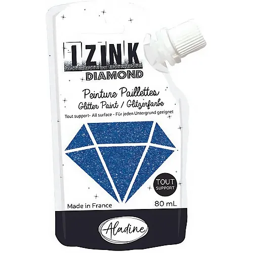 Aladine Izink Diamond Blau Azur - 80 ml