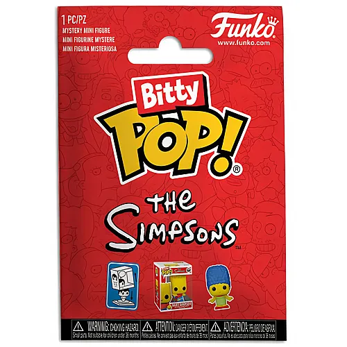 Funko Bitty POP Simpsons 32 Stk. Single Pack, im Thekendisplay