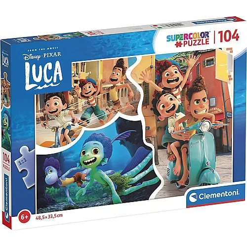Clementoni Puzzle Supercolor Luca - 104 Teile