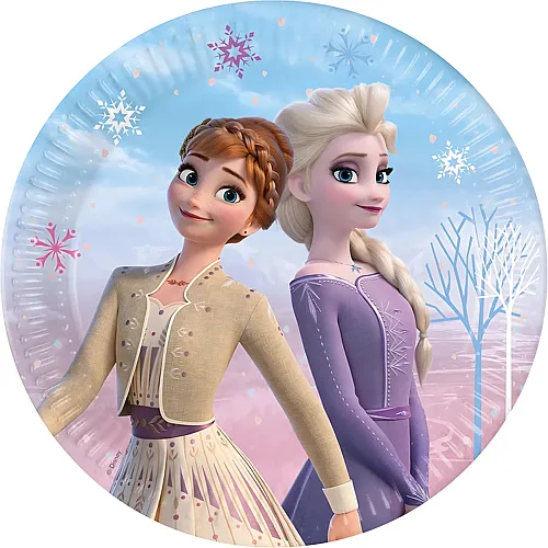 Procos Pappteller Disney Frozen 2 Wind Spirit (8Teile)